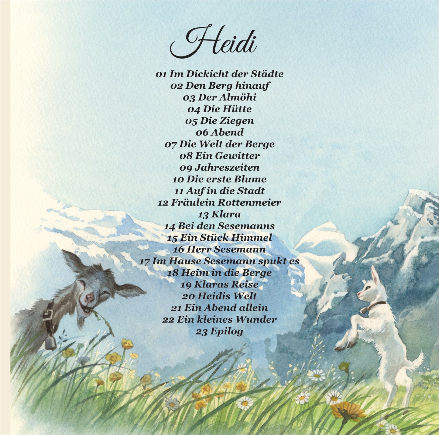 "Heidi" Eine Orchestererzählung von Henrik Albrecht - Doppel CD